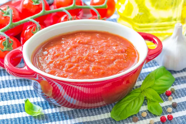 Salsa de tomate —  Fotos de Stock