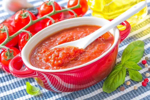 Tomatensaus — Stockfoto