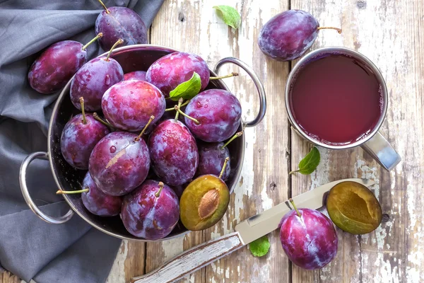 Zwetschgensaft — Stockfoto