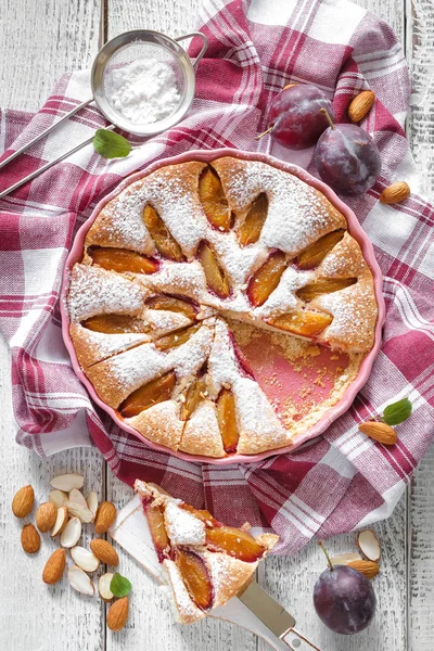 Plum cake — Stockfoto