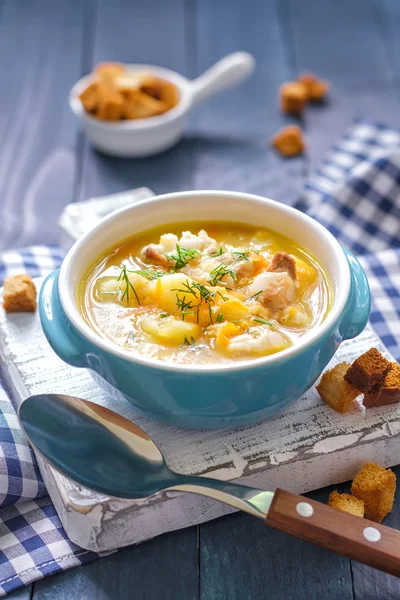 Sup kacang polong — Stok Foto