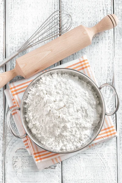 白い小麦粉 — ストック写真
