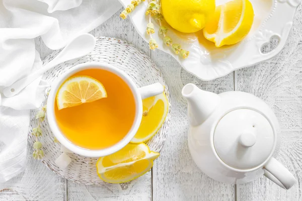 Tè al limone — Foto Stock