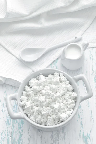 Cottage cheese — Stock Photo, Image