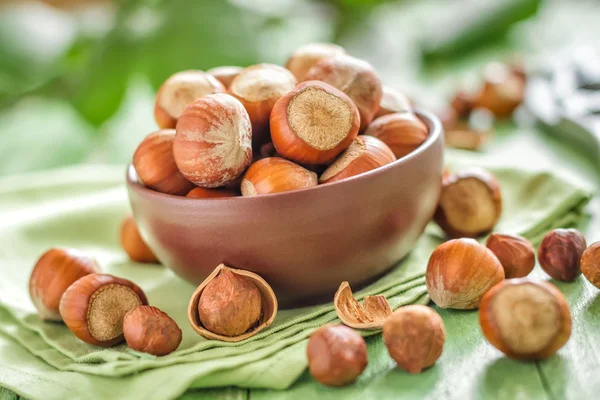 Hazelnuts — Stock fotografie