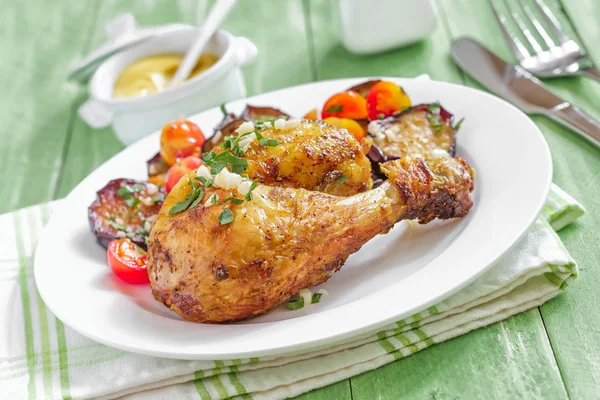 Chicken leg — Stock Photo, Image