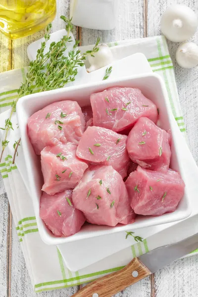 Rohes Fleisch — Stockfoto