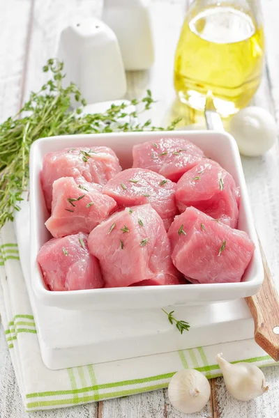 Carne crua — Fotografia de Stock