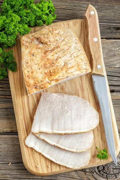 Cold baked pork — Stock Photo, Image