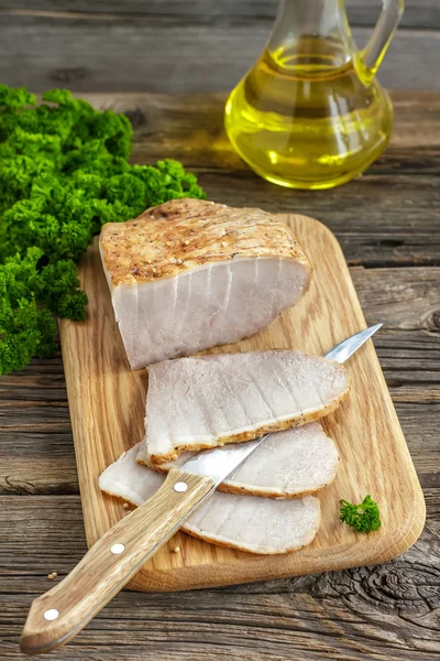 Cold baked pork — Stock Photo, Image