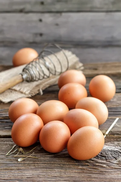 Brown eggs — Stock Photo, Image