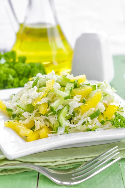 Salada de repolho — Fotografia de Stock