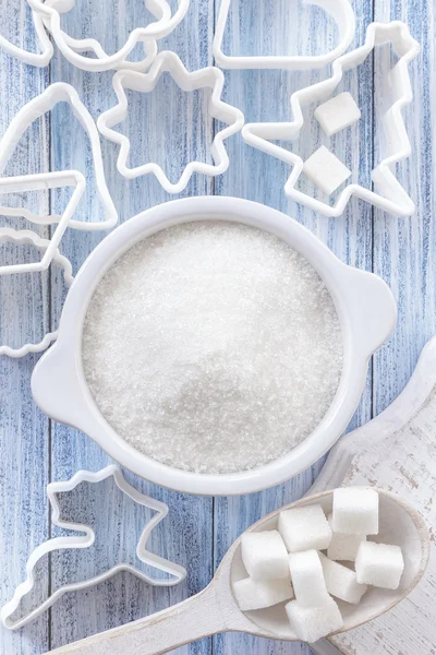 White sugar — Stock Photo, Image