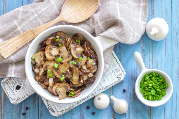 Fried mushrooms — Stock Photo, Image