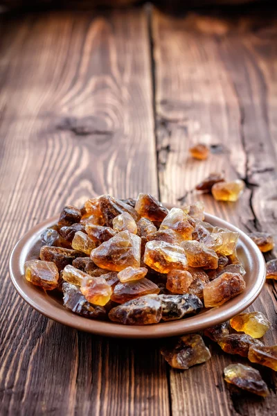 Zucchero marrone — Foto Stock