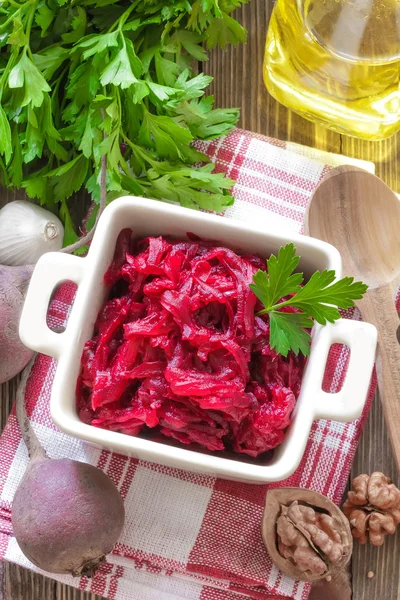 Grated beet — Stock Photo, Image