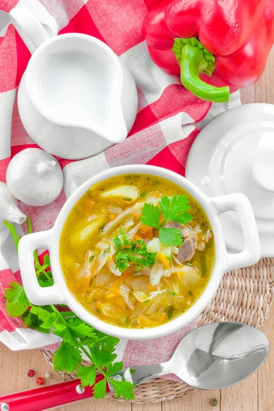 Vegetable soup — Stock Photo, Image