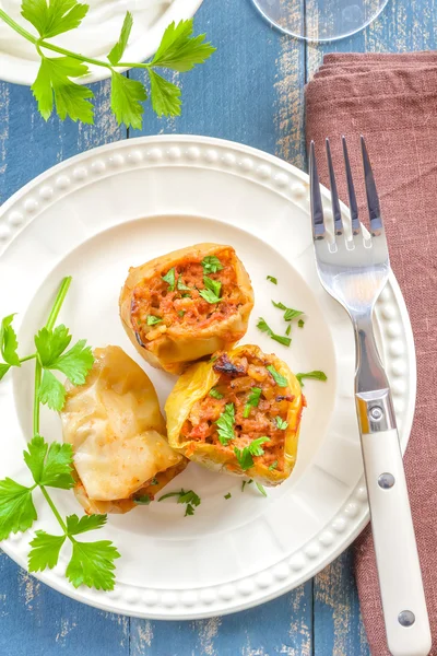 Pimientos rellenos —  Fotos de Stock