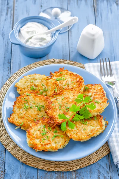 Potato pancakes — Stock Photo, Image