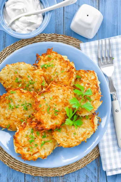 Potato pancakes — Stock Photo, Image