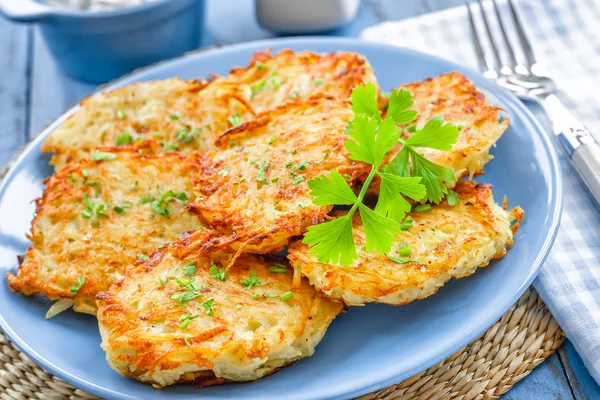 Potato pancakes — Stock Photo, Image