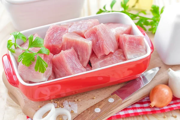 Carne cruda — Foto de Stock