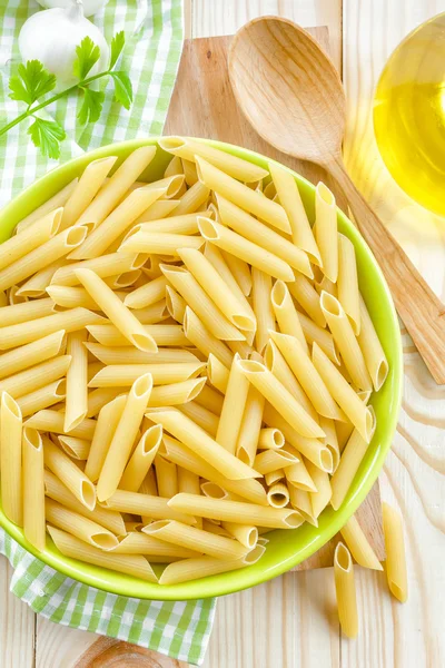 Makarna penne — Stok fotoğraf