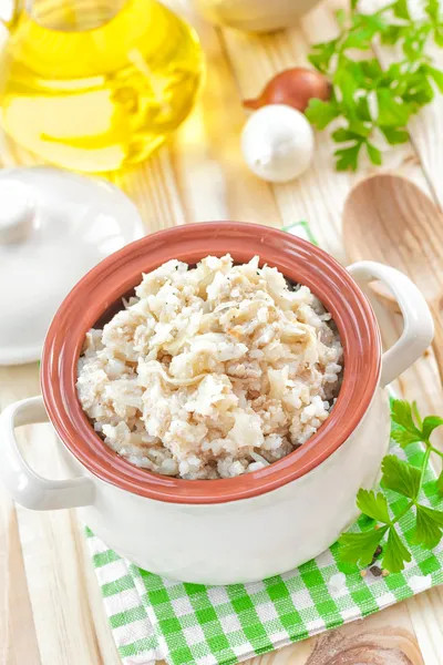 Arroz com legumes — Fotografia de Stock