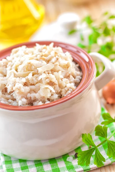 Rijst met groenten — Stockfoto