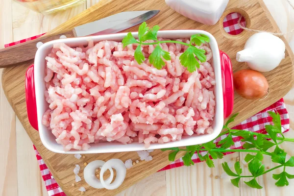 Minced meat — Stock Photo, Image