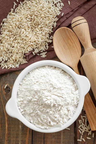 Rice flour — Stock Photo, Image