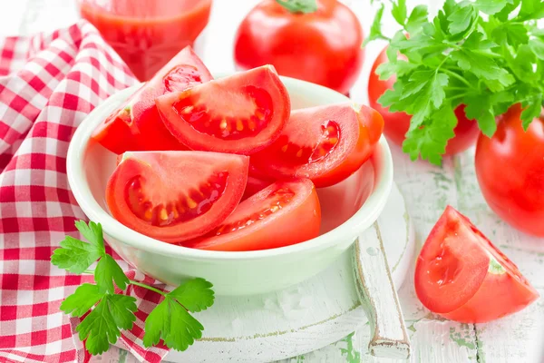 Tomates frescos — Fotografia de Stock