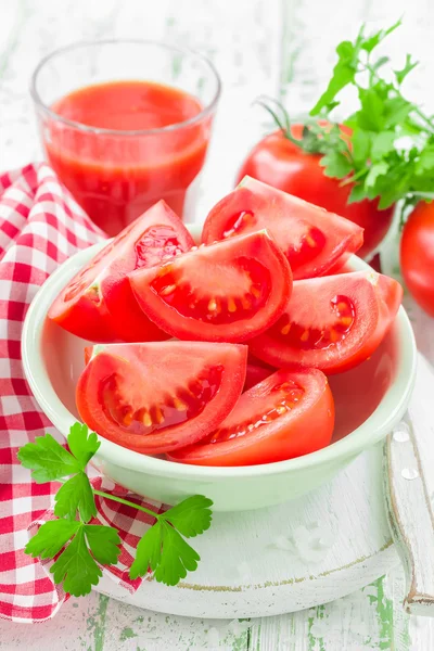 Tomates frescos — Fotografia de Stock