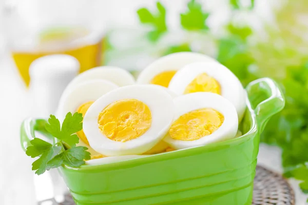 Huevos cocidos — Foto de Stock