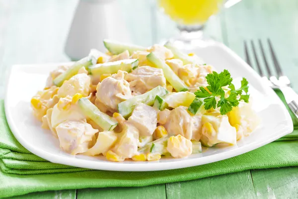 Hühnersalat — Stockfoto