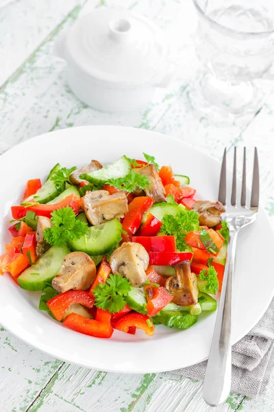 Mushroom salad — Stock Photo, Image