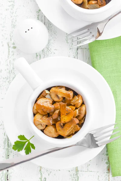 Gebratene Champignons — Stockfoto