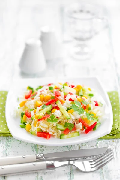 Salada de repolho — Fotografia de Stock