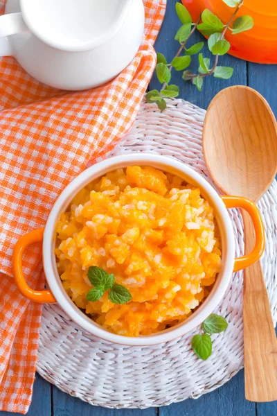 Pumpkin porridge — Stock Photo, Image