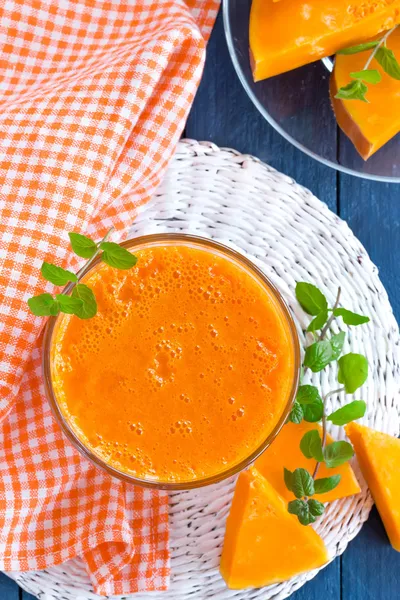 Pumpkin juice — Stock Photo, Image