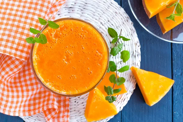 Pumpkin juice — Stock Photo, Image