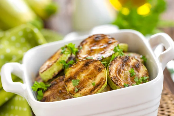 Fried zucchini — Stock Photo, Image