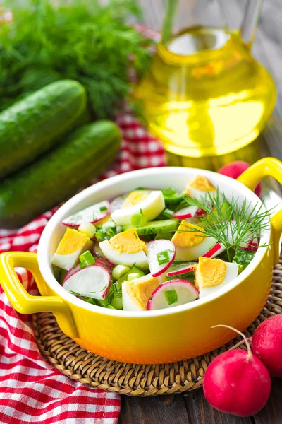 Salada de rabanete — Fotografia de Stock