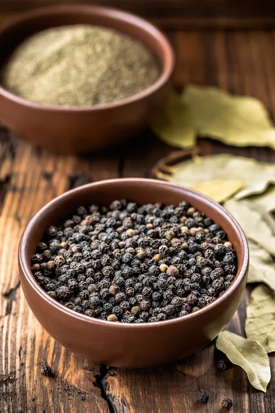 Black pepper — Stock Photo, Image