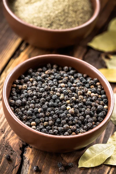 Black pepper — Stock Photo, Image