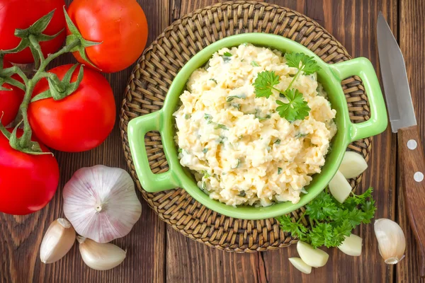 Ensalada de queso — Foto de Stock