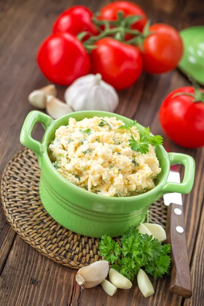 Сырный салат — стоковое фото
