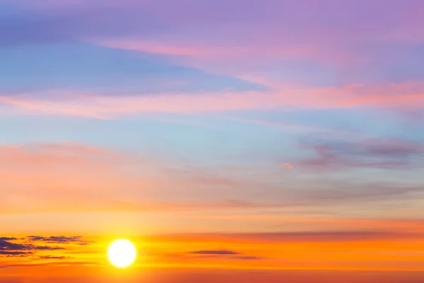 Небо у заході сонця — стокове фото