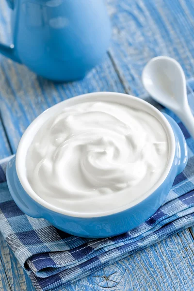 Sour cream — Stock Photo, Image