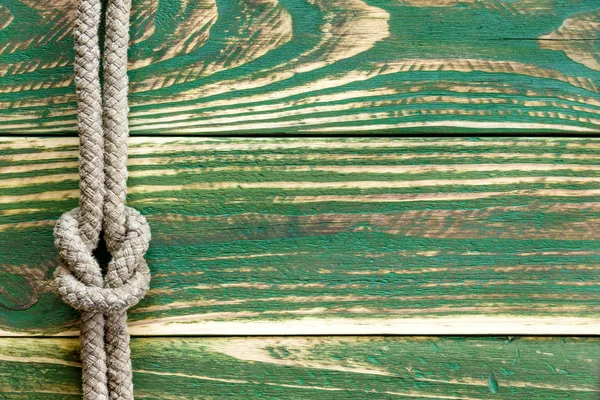 Marine rope knotted — Stock Photo, Image
